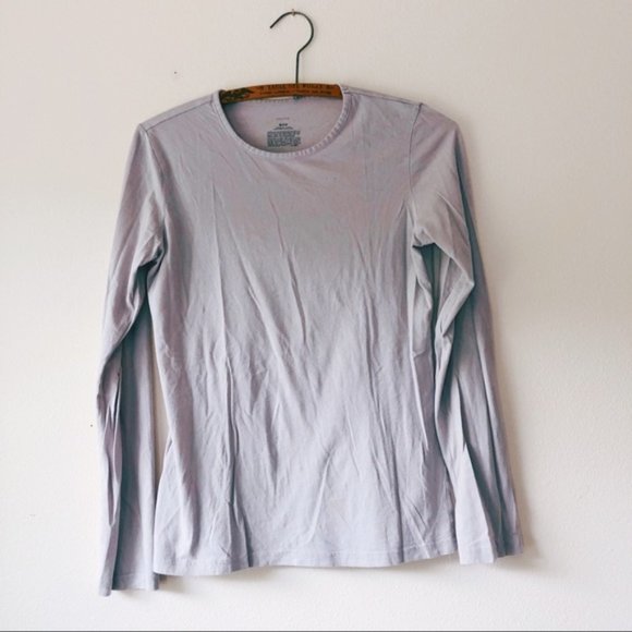 Kenneth Cole Reaction light‎ gray long sleeve tee S - Picture 1 of 3